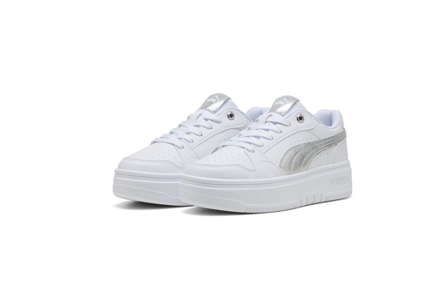 Puma Rebound Femme Low Metallic Sneakers Damen Sneaker