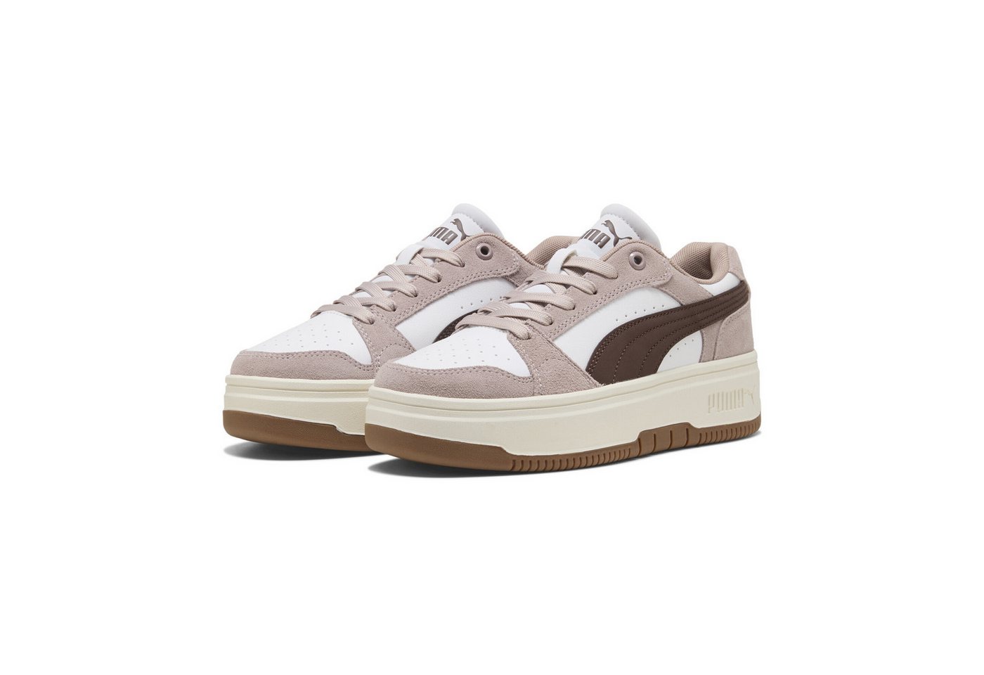 Puma Rebound Femme Low Sneakers Damen Sneaker (beige)