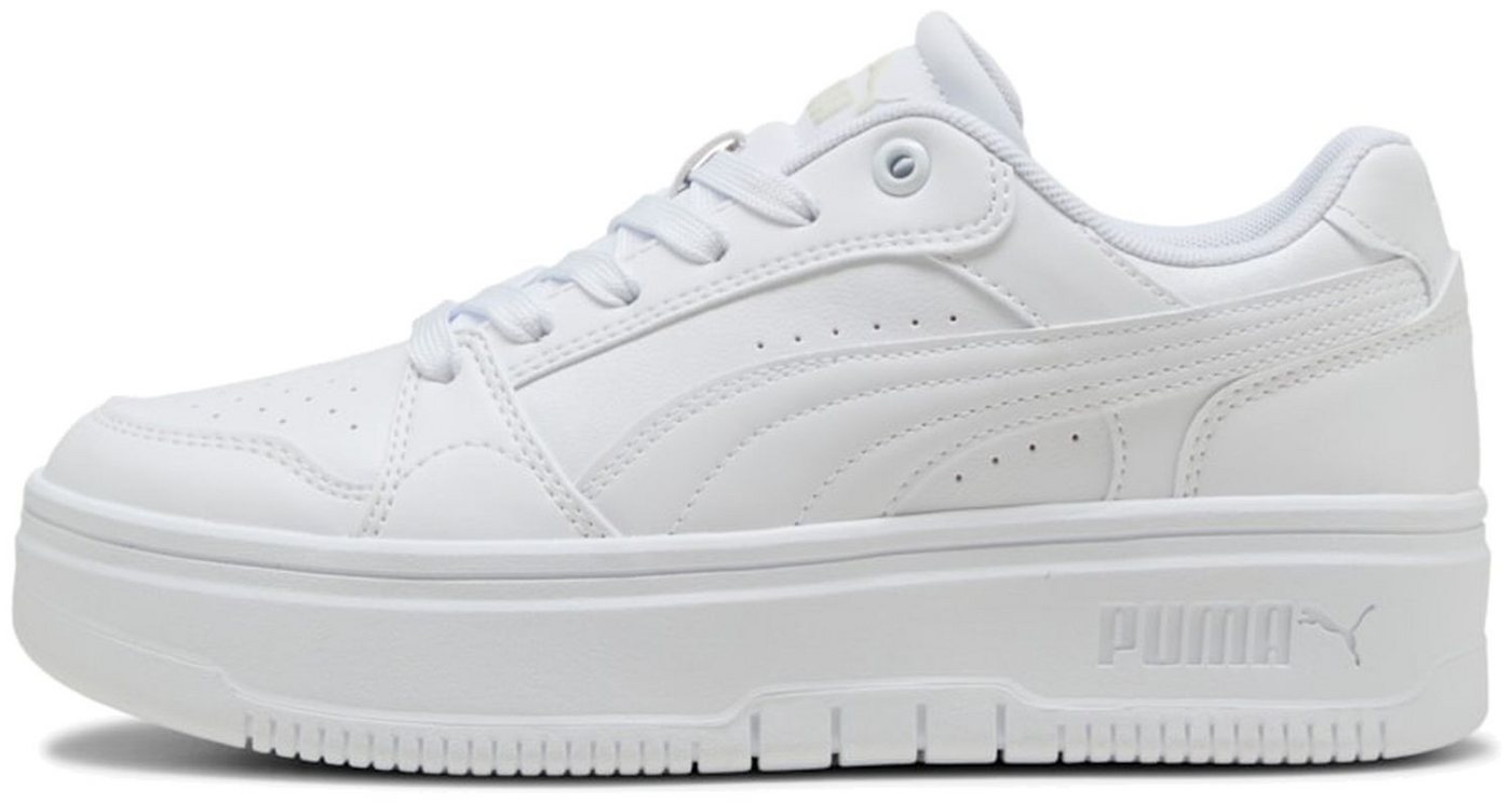 Puma Rebound Femme Low White-Vapor Gray Sneaker
