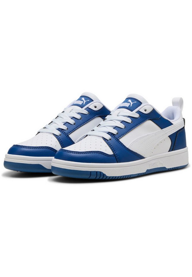 Puma Rebound V6 LO JR Sneaker (weiß)