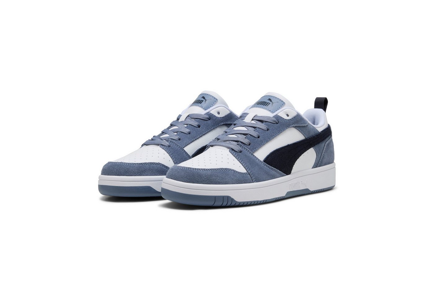 Puma REBOUND V6 LOW SD Sneaker mit Leder-Obermaterial, mit SOFTFOAM+ Einlegesohle, sportlicher Stil