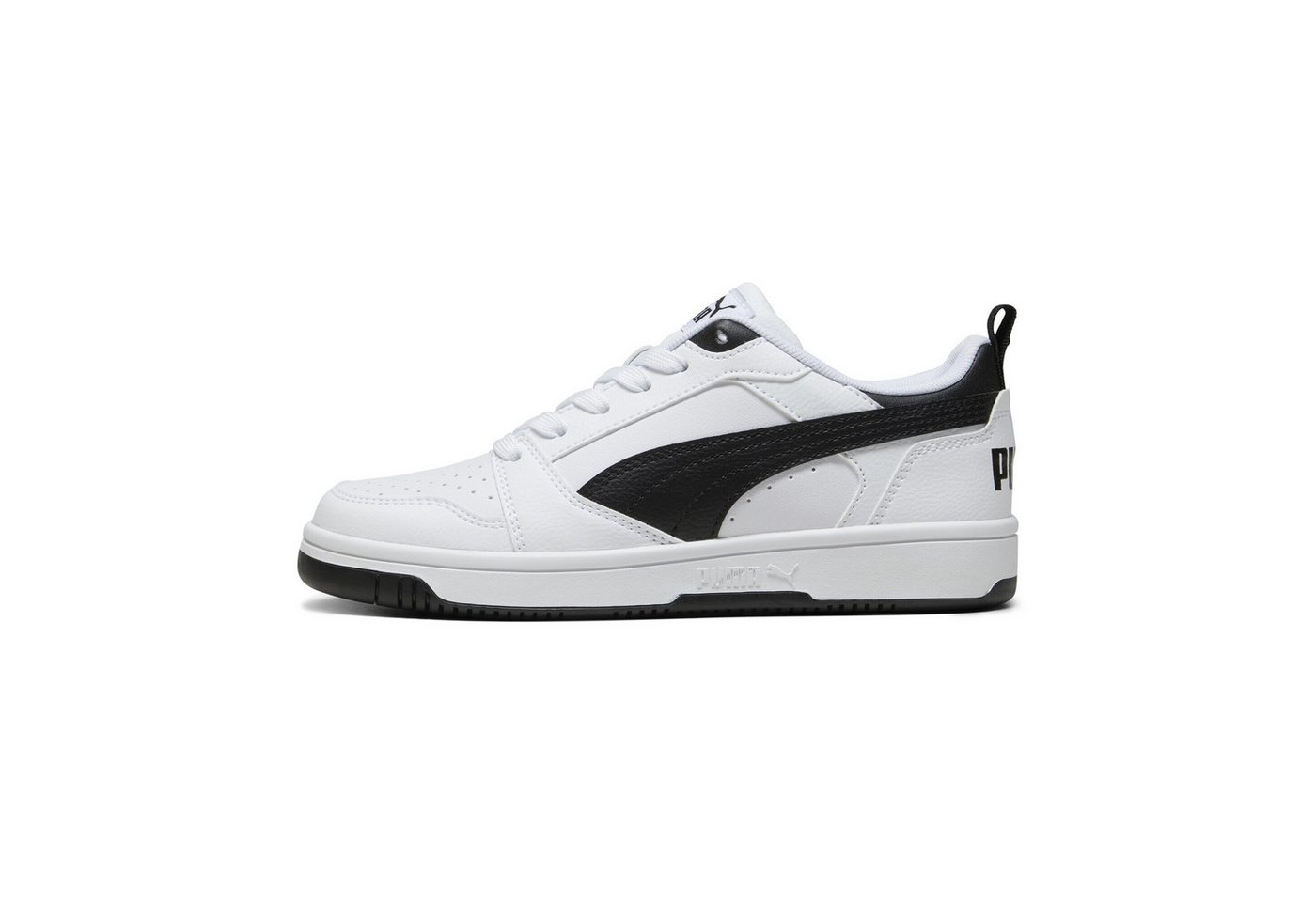 Puma Rebound V6 Low Sneakers Jugendliche Sneaker (schwarz)