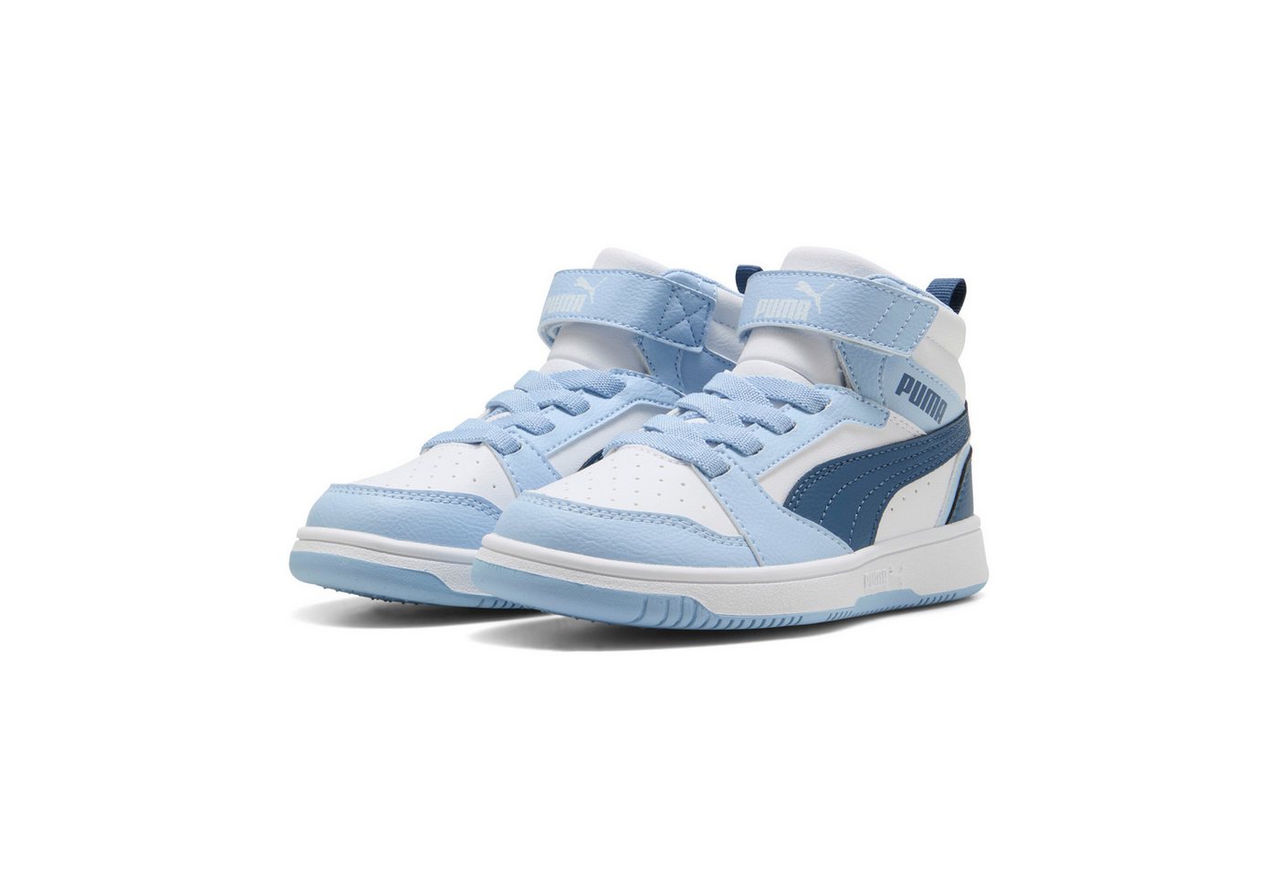 Puma REBOUND V6 MID AC+ PS Sneaker mit leicht profilierter Gummilaufsohle, mit Klettverschluss