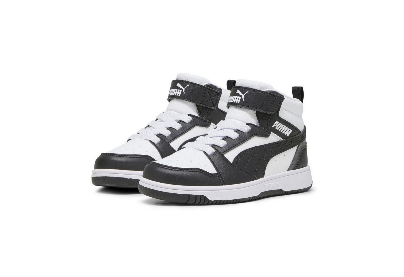 Puma REBOUND V6 MID AC+ PS Sneaker (weiß/schwarz/grau)