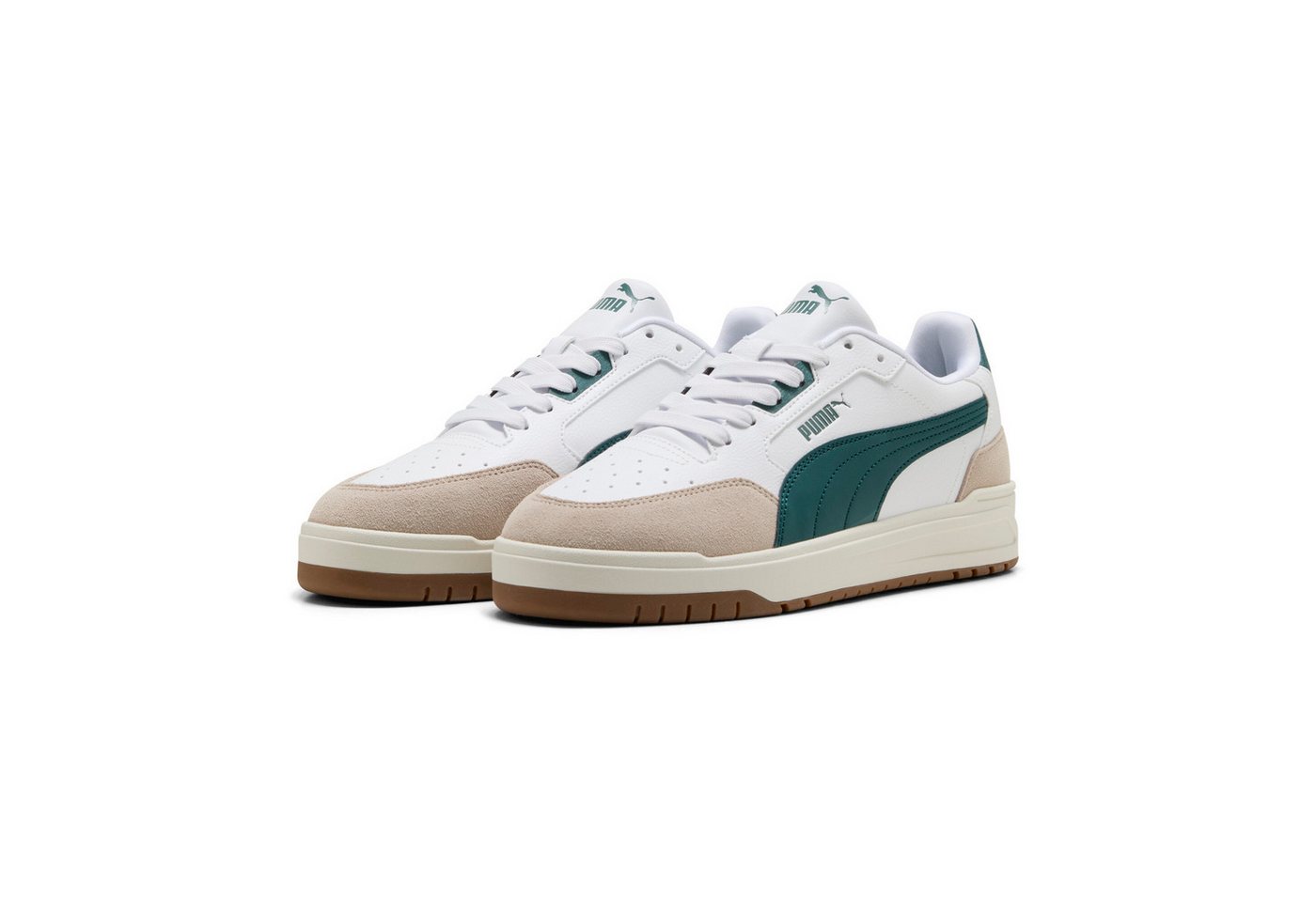 Puma SHUFFLE DOWNTOWN OG Sneaker für sportliche und lässige Anlässe, mit Gummilaufsohle (weiß)