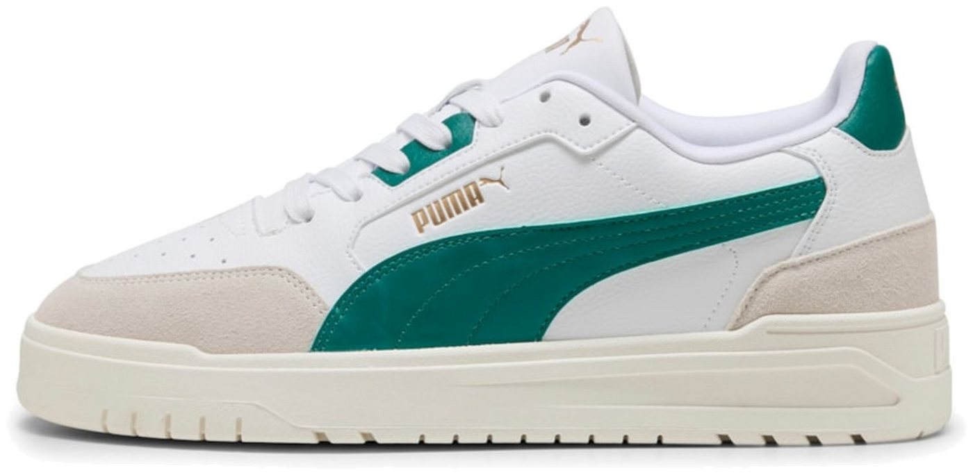 Puma Shuffle Downtown OG White-Wild Green-Vapor Gray Sneaker