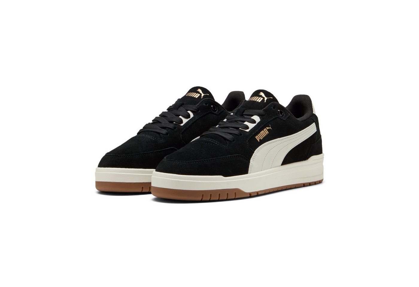 Puma SHUFFLE DOWNTOWN SD Sneaker Obermaterial aus Leder, leicht profilierte Gummilaufsohle