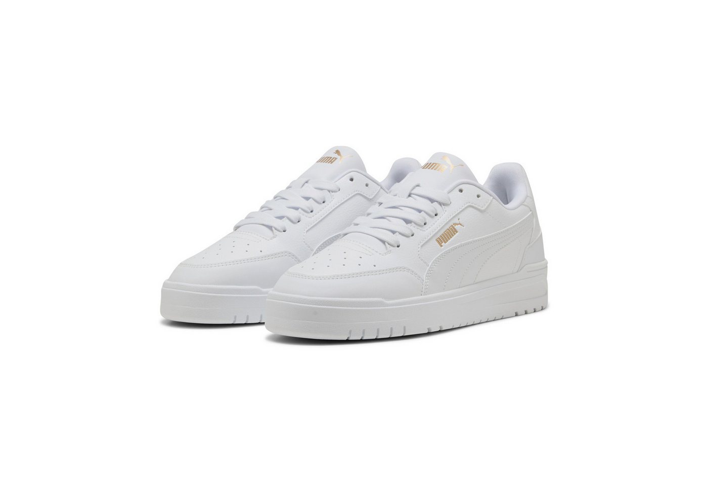 Puma SHUFFLE DOWNTOWN Sneaker (weiß/gold)