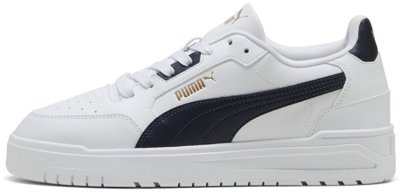 Puma Shuffle Downtown White-New Navy-Gold Sneaker
