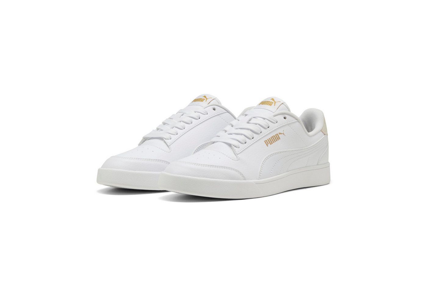 Puma SHUFFLE Sneaker (weiß/gold)