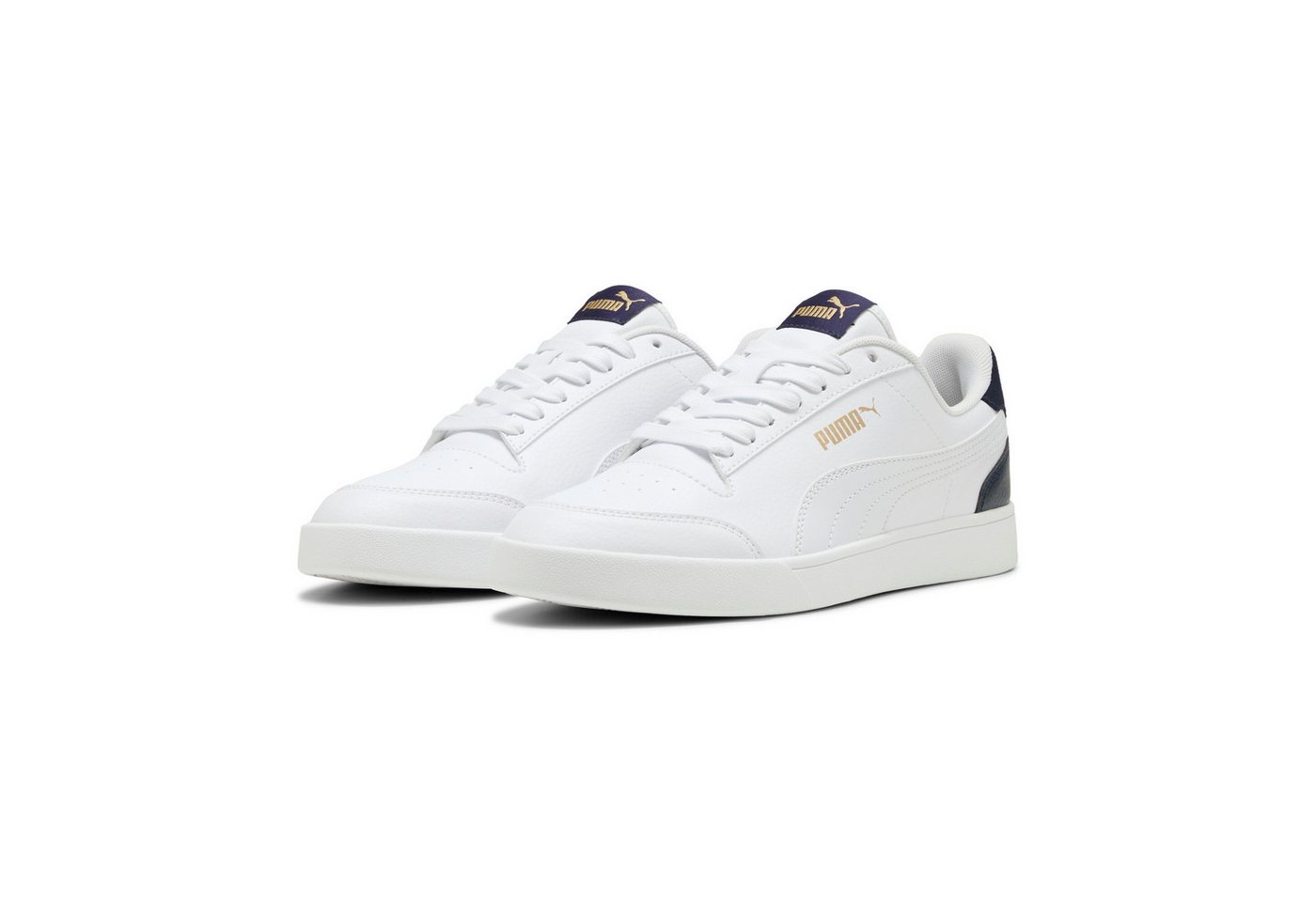 Puma SHUFFLE Sneaker (weiß/gold)