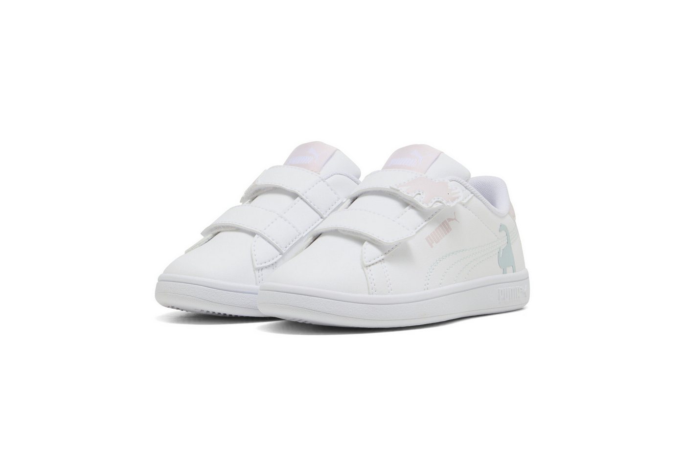 Puma Smash 3.0 Dino Sneakers Kinder Sneaker (weiß)