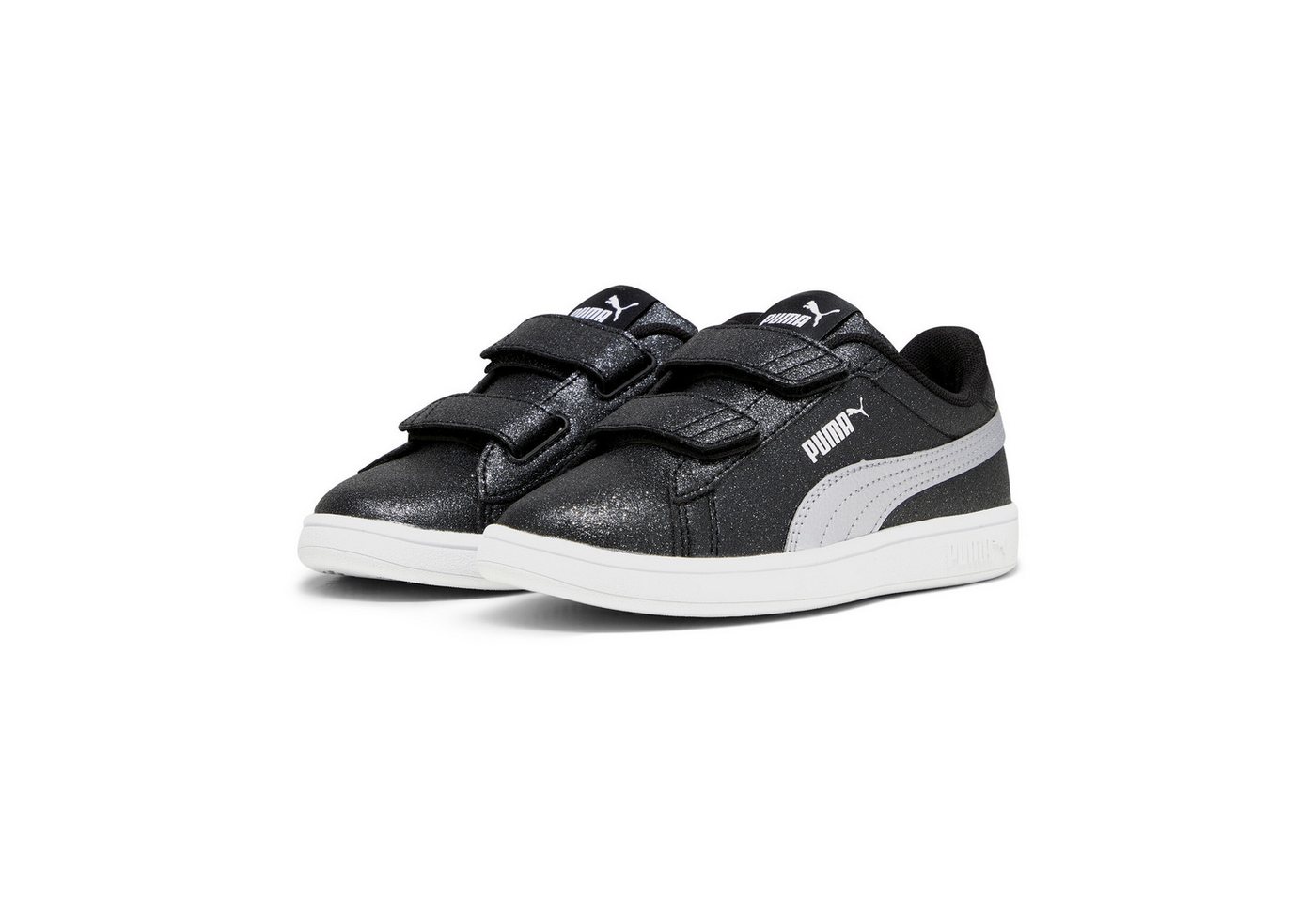 Puma Smash 3.0 Glitz Glam Sneakers Mädchen Sneaker (schwarz)