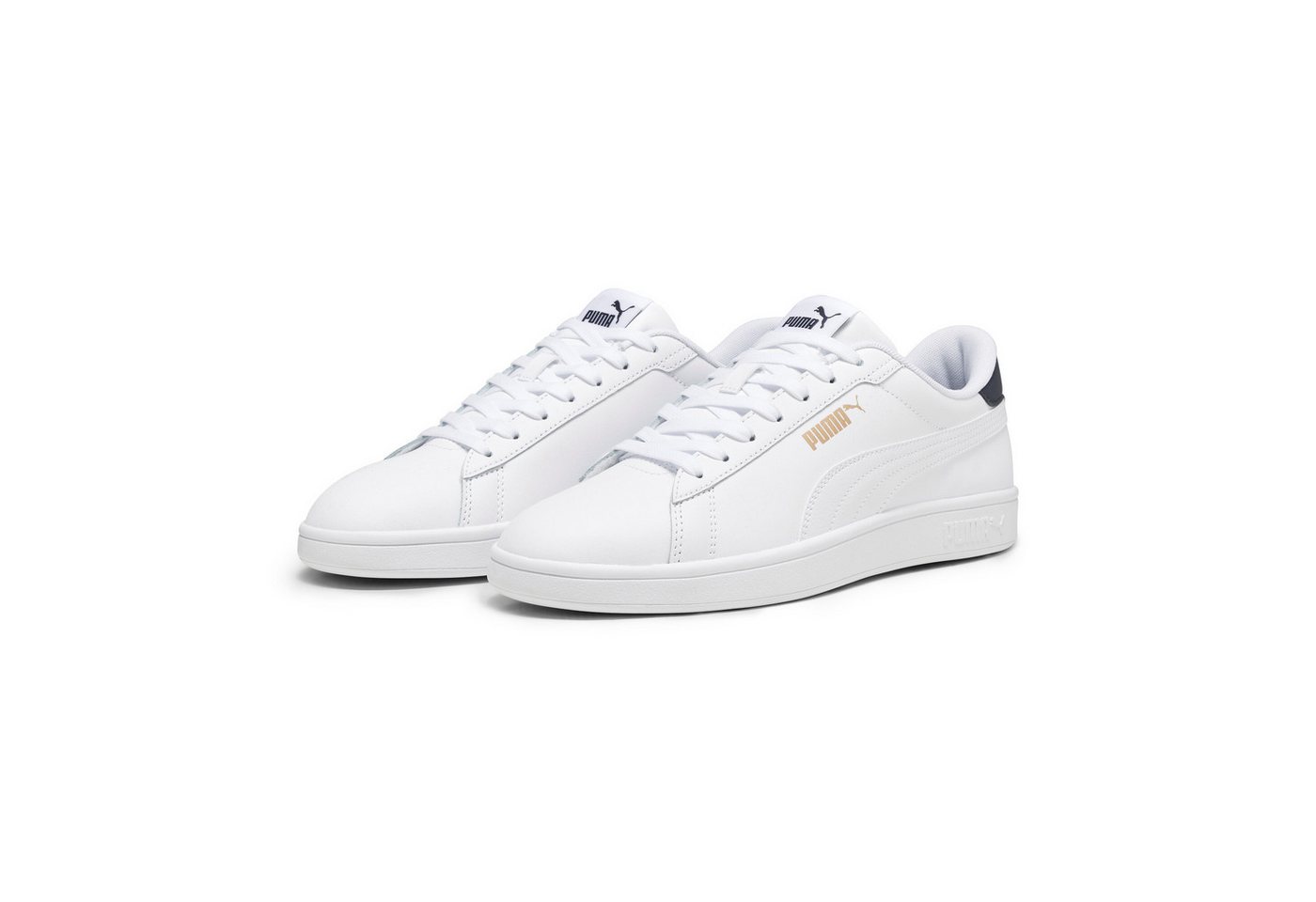 Puma SMASH 3.0 L Sneaker (weiß/blau/gold)