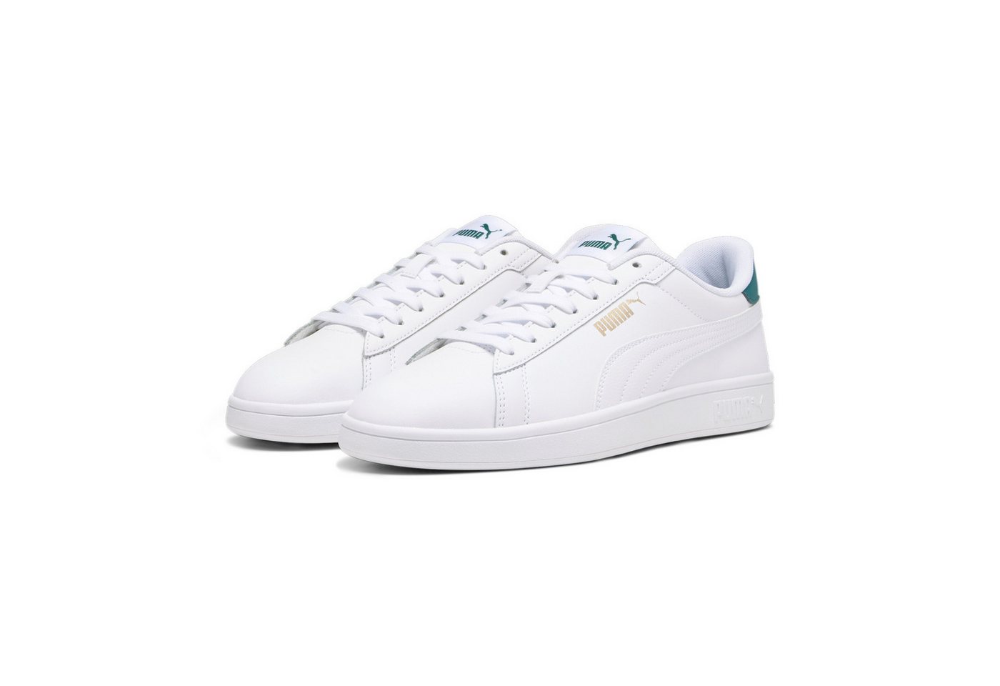 Puma SMASH 3.0 L Sneaker (weiß/gold)