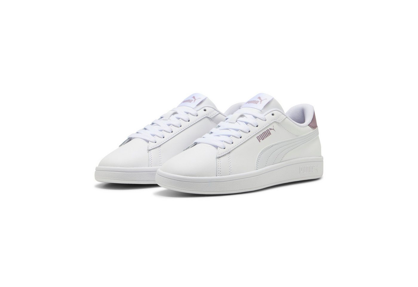 Puma SMASH 3.0 L Sneaker (weiß/silber)
