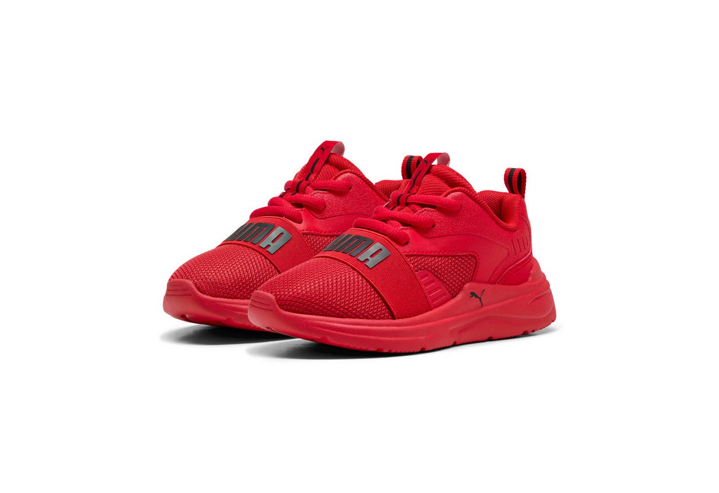 Puma SOFT WIRED 2 PS Sneaker (rot/schwarz)