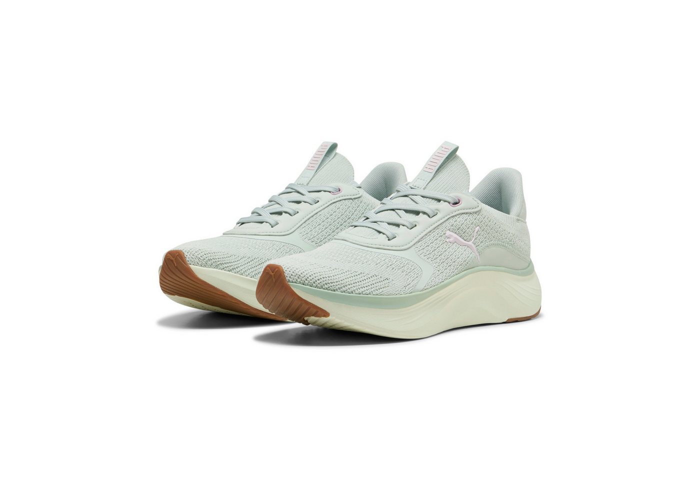 Puma SOFTRIDE MAYVE 2 WNS Fitnessschuh ideal für Gym und Fitnessstudio (Crme De Mint-Sage Glow-Gum)