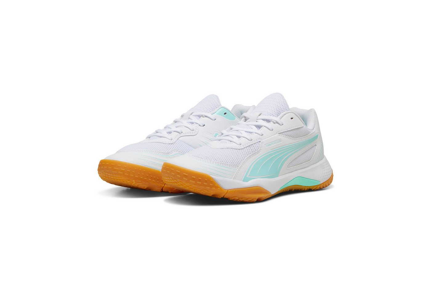 Puma SOLARFLASH III W+ Hallenschuh (weiß)