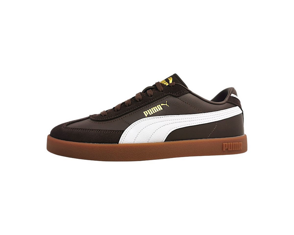Puma sportlicher Schnürer Sneaker (braun)