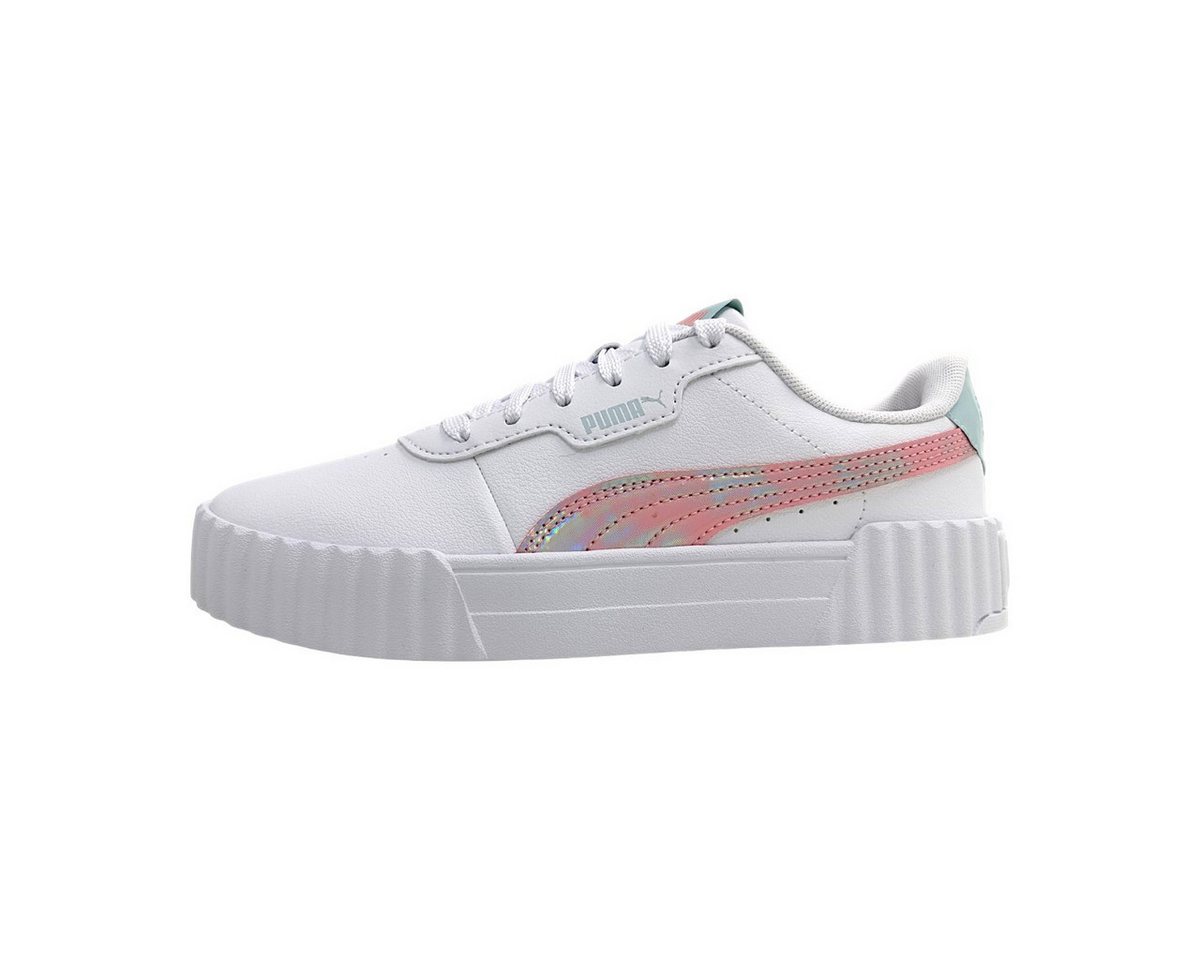 Puma sportlicher Schnürer Sneaker (weiß)