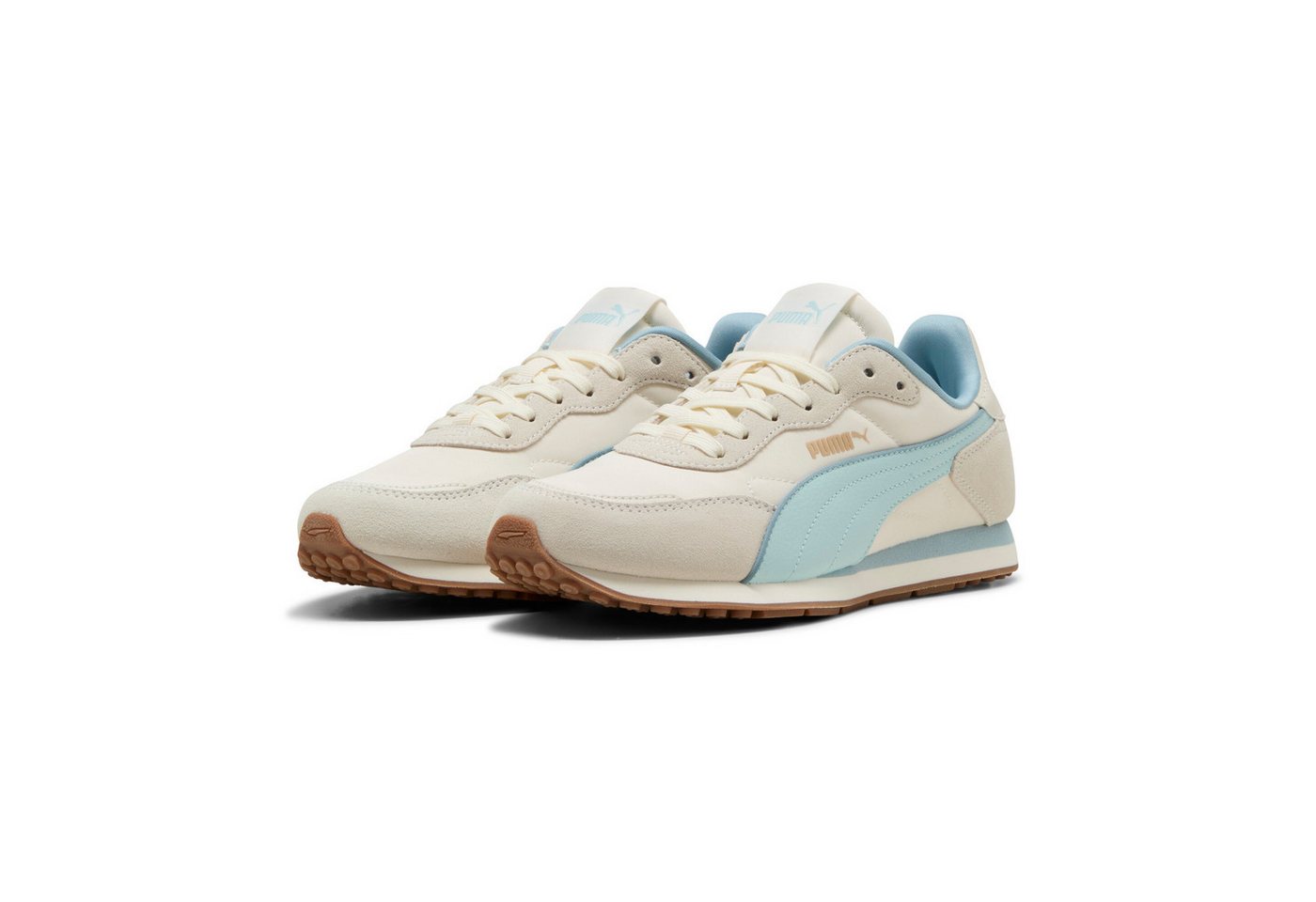Puma ST MILER ROSE Sneaker für sportlichen Look, mit Gummilaufsohle, mit Dämpfung (Frosted Ivory-Fresh Water-Gum)