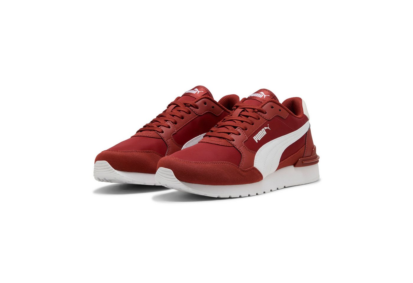Puma ST RUNNER V4 NL Sneaker für sportliche Aktivitäten, atmungsaktives Obermaterial aus Textil