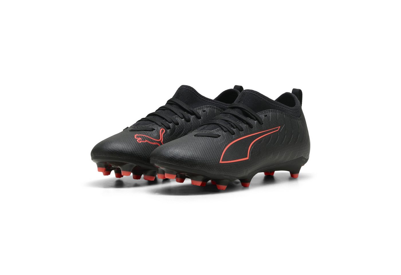 Puma ULTRA 6 MATCH FG/AG Fußballschuhe Jugendliche Fußballschuh (schwarz)