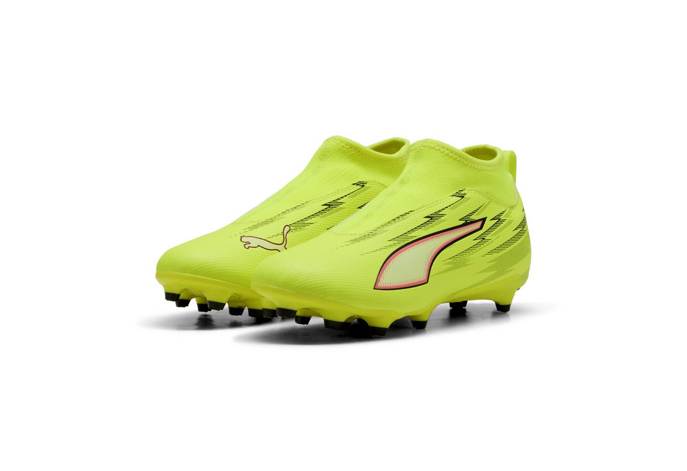 Puma ULTRA 6 MATCH+ FG/AG Fußballschuhe ohne Schnürung Jugendliche Fußballschuh