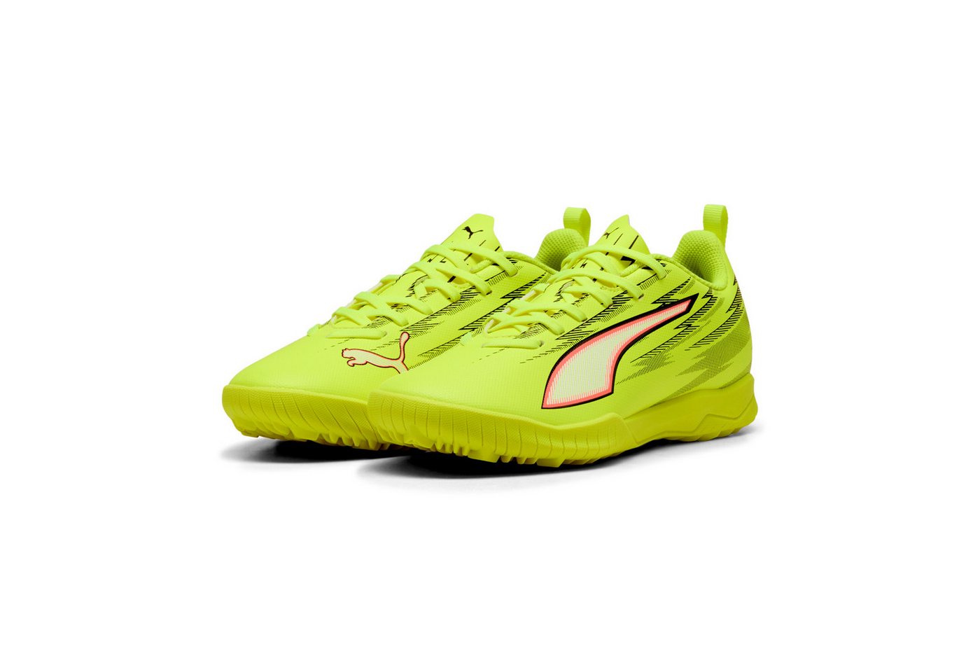 Puma ULTRA 6 PLAY TT JR Fußballschuh für Kunstrasen und harte Naturböden, leichtes Funktions-Mesh