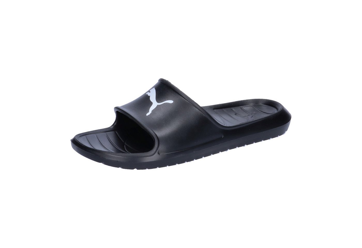 Puma Unisex Badeschlappen Divecat v2 Lite Cat 386713 Badeschuh (schwarz/weiß)