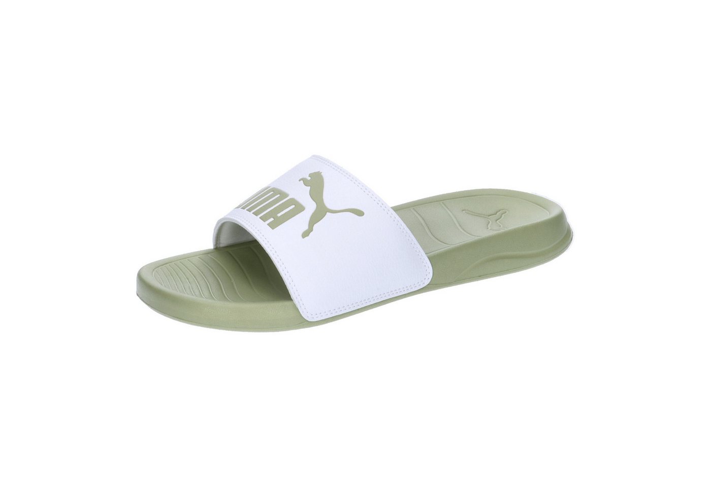 Puma Unisex Badeschlappen Popcat 20 372279 Badeschuh (weiß)