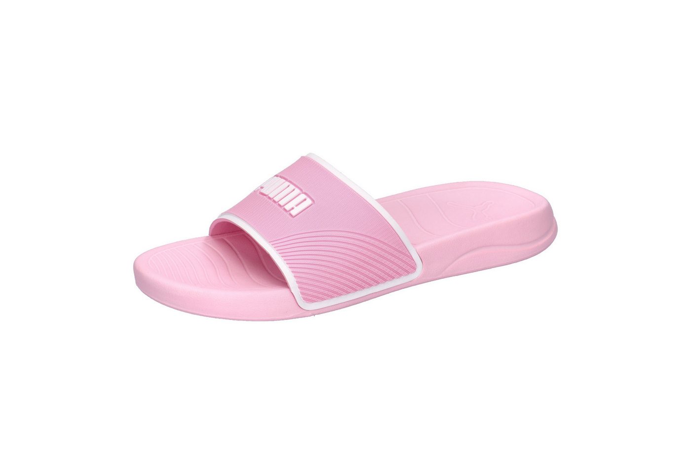 Puma Unisex Badeschlappen Popcat 20 Go 404853 Badeschuh (weiß)