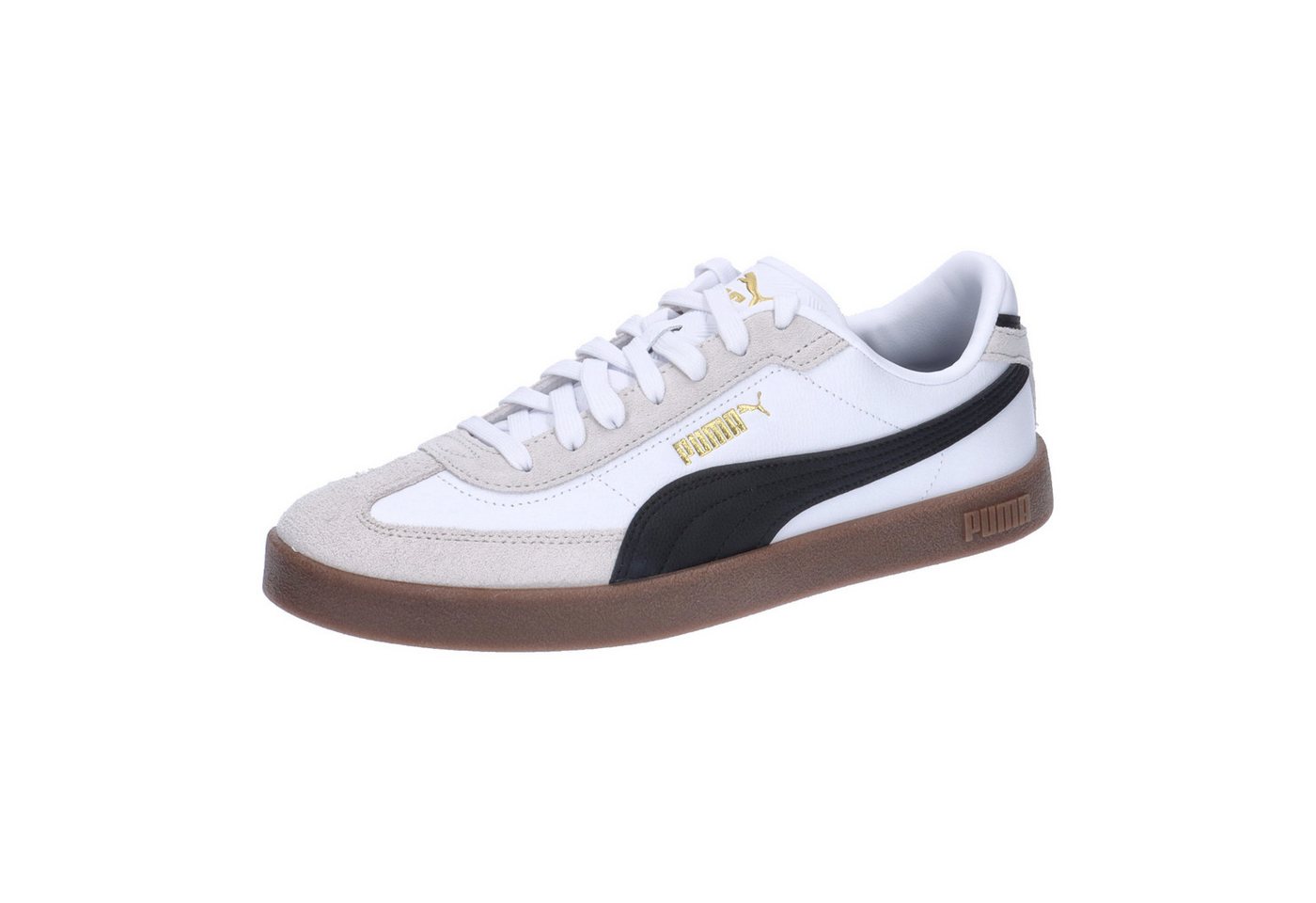 Puma Unisex Sneaker Club II Era 397447 Sneaker (weiß/schwarz/grau)