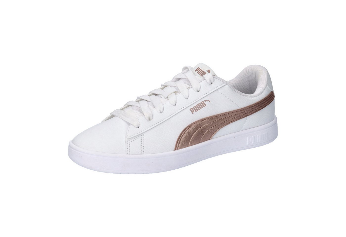 Puma Unisex Sneaker Rickie Classic 394251 Sneaker (weiß/gold)