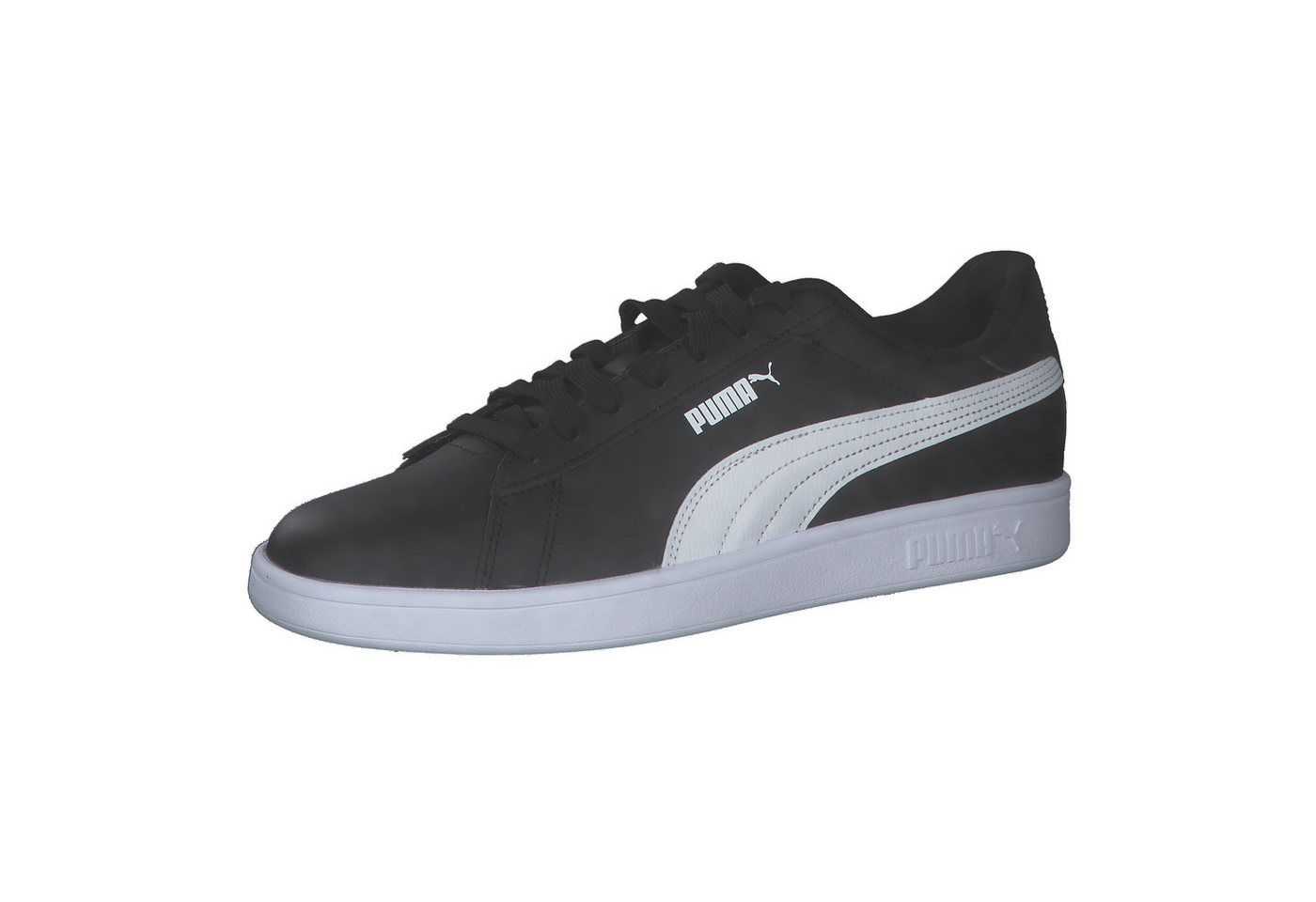 Puma Unisex Sneaker Smash 3.0 L 390987 Sneaker (schwarz/weiß)