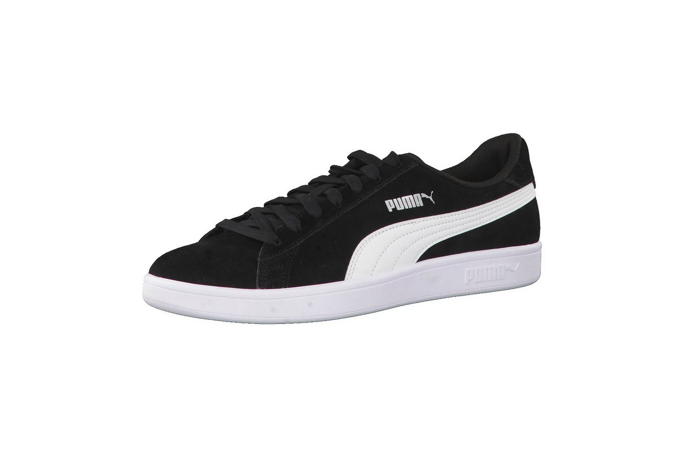 Puma Unisex Sneaker Smash v2 364989 Sneaker (schwarz/weiß/silber)