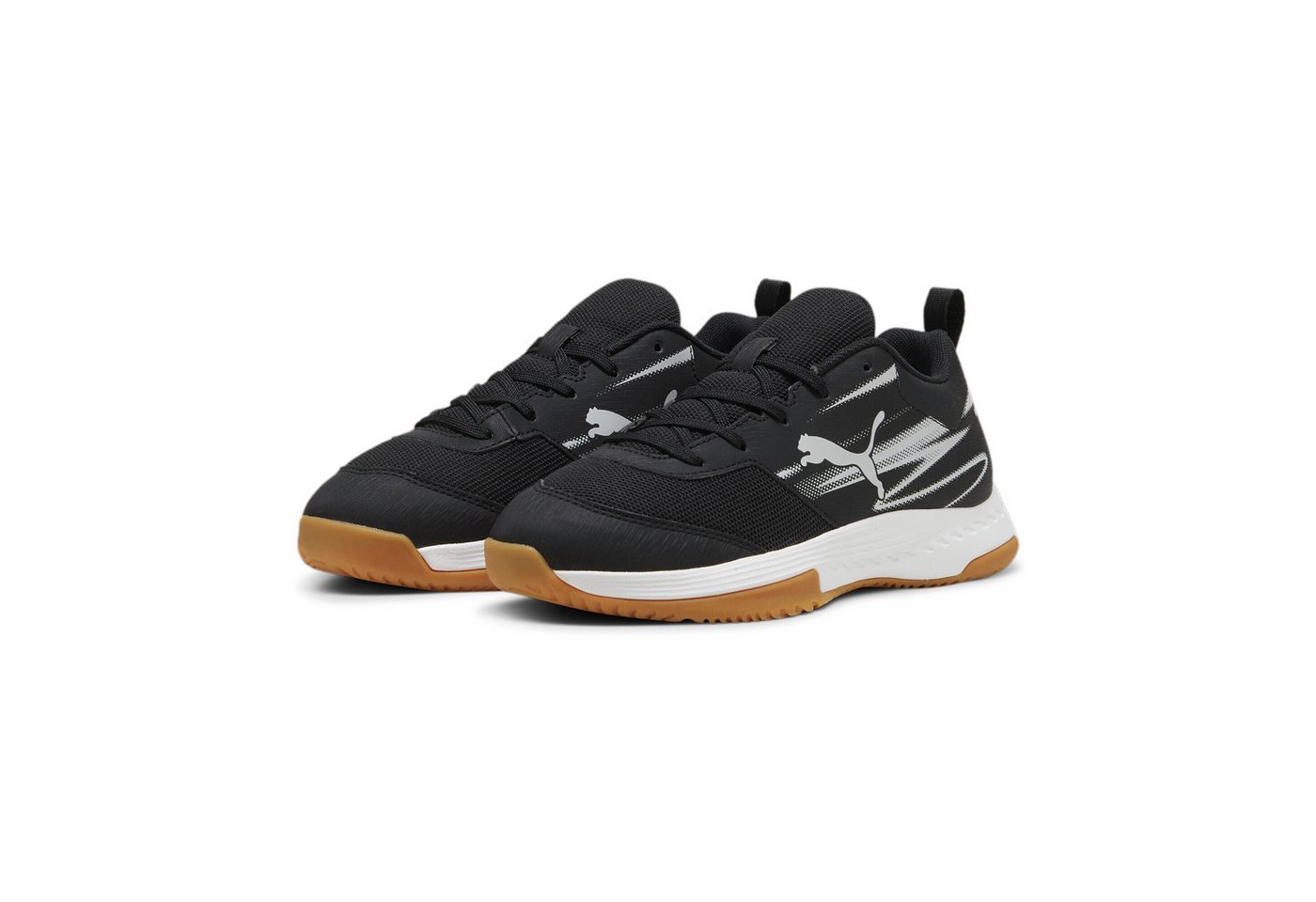 Puma Varion II Hallensportschuhe Jugendliche Sneaker (beige/schwarz)