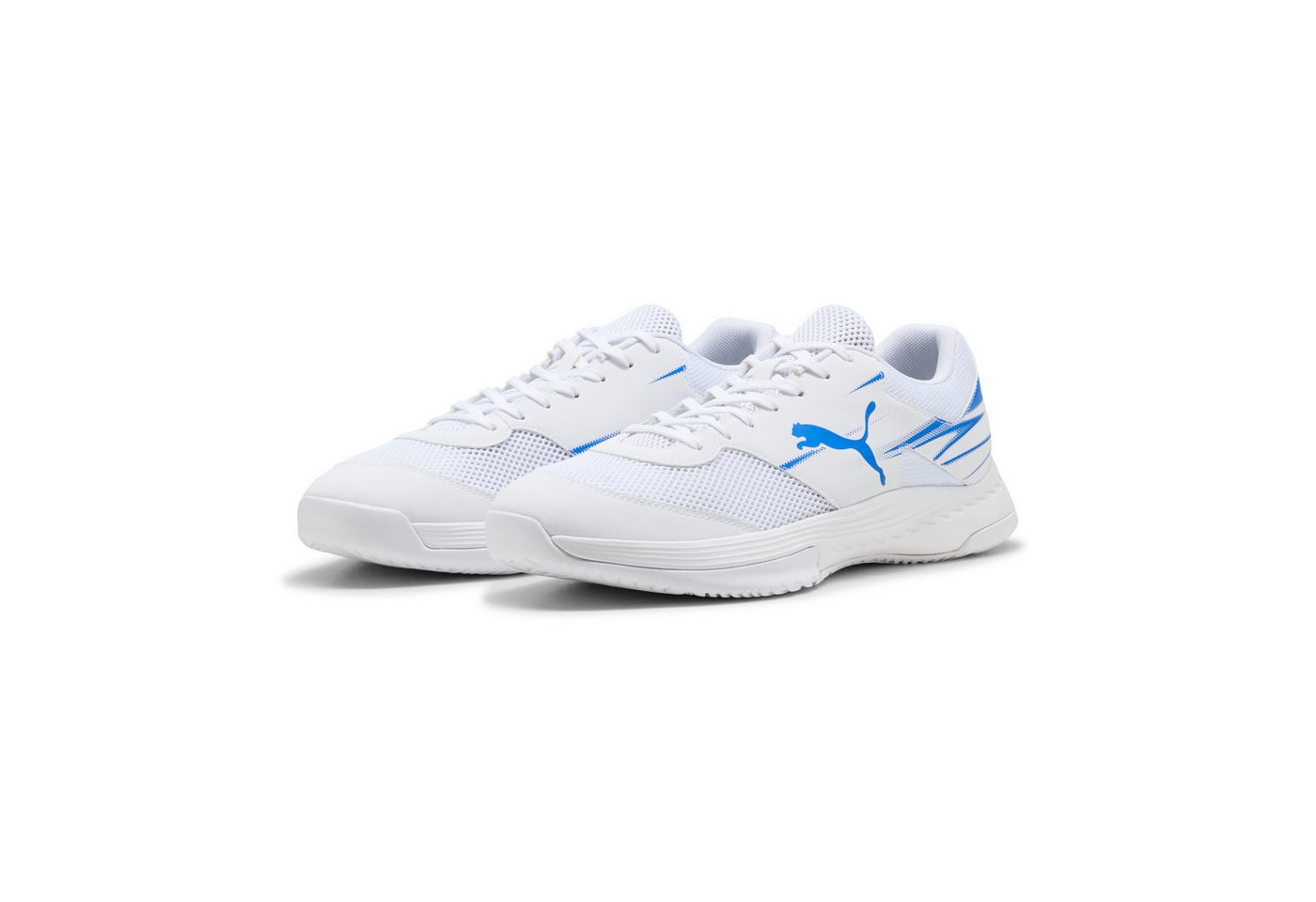 Puma VARION II Hallenschuh (weiß/blau)