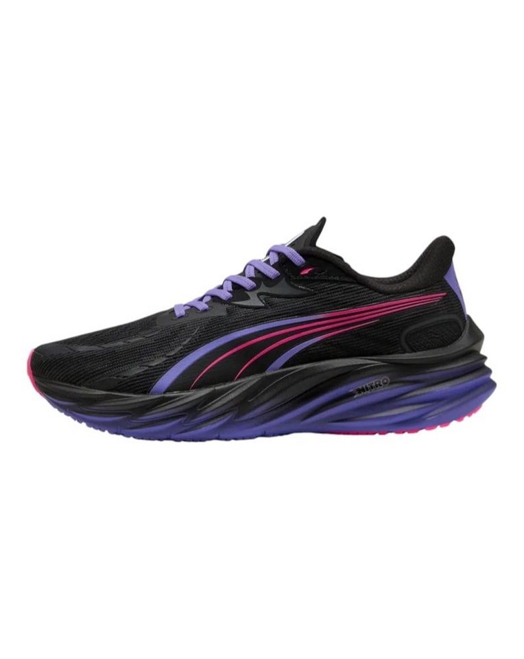 Puma Velocity Nitro 4 DIGITOKYO (Leichtigkeit) schwarz/violett Herren Laufschuh