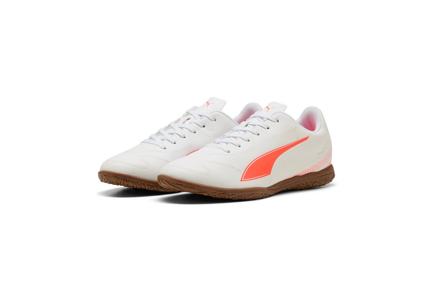 Puma VITORIA II IT Fußballschuh für Halle und Straße (weiß/rot)