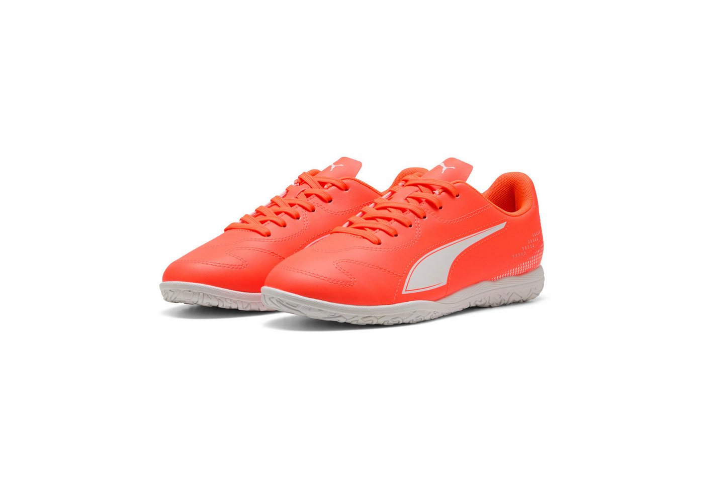 Puma VITORIA II IT JR Fußballschuh für Halle und Straße (rot/weiß)
