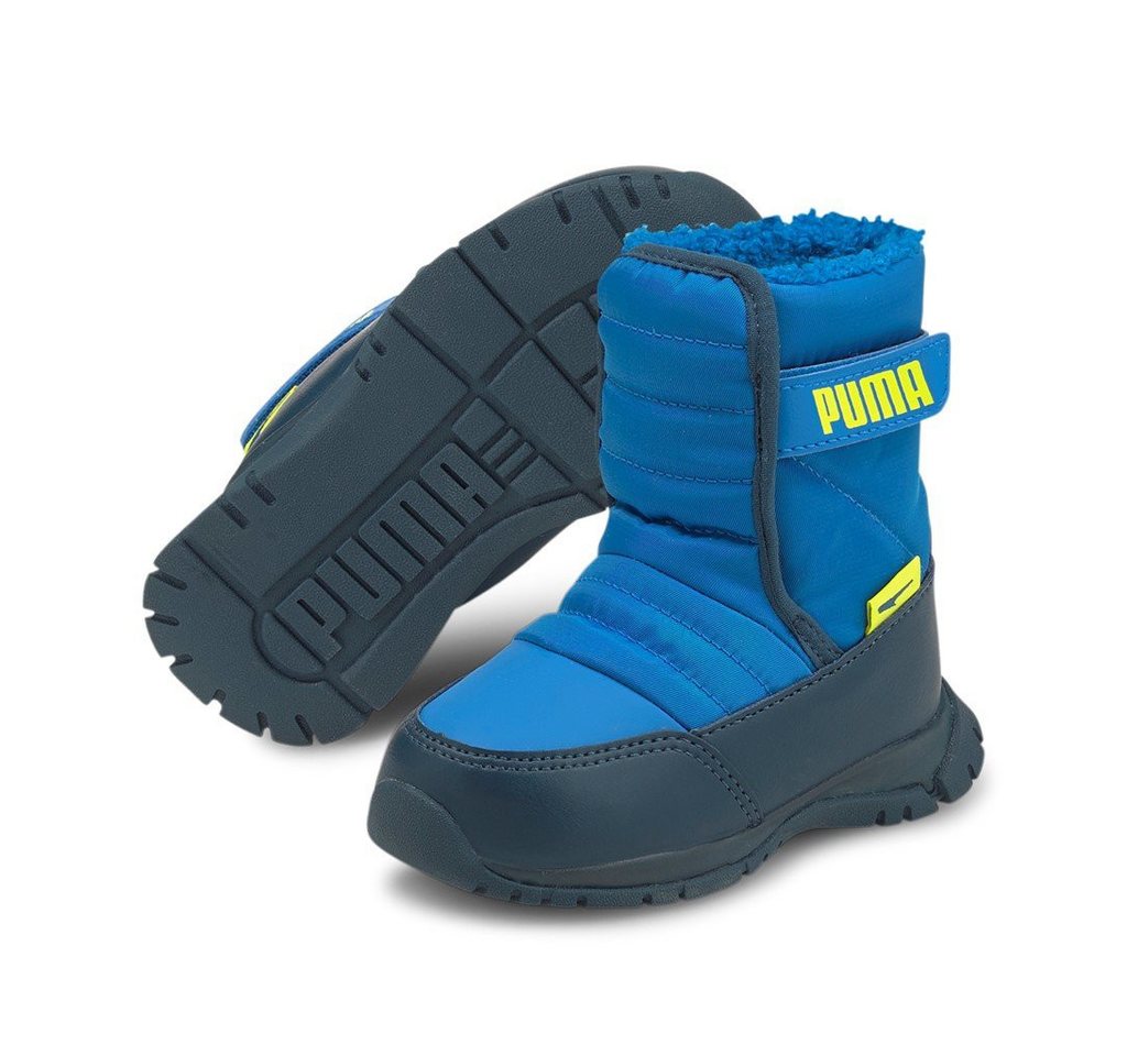 Puma Winterstiefel Nieve (wasserabweisend/gefüttert) blau Kleinkinder Sneaker