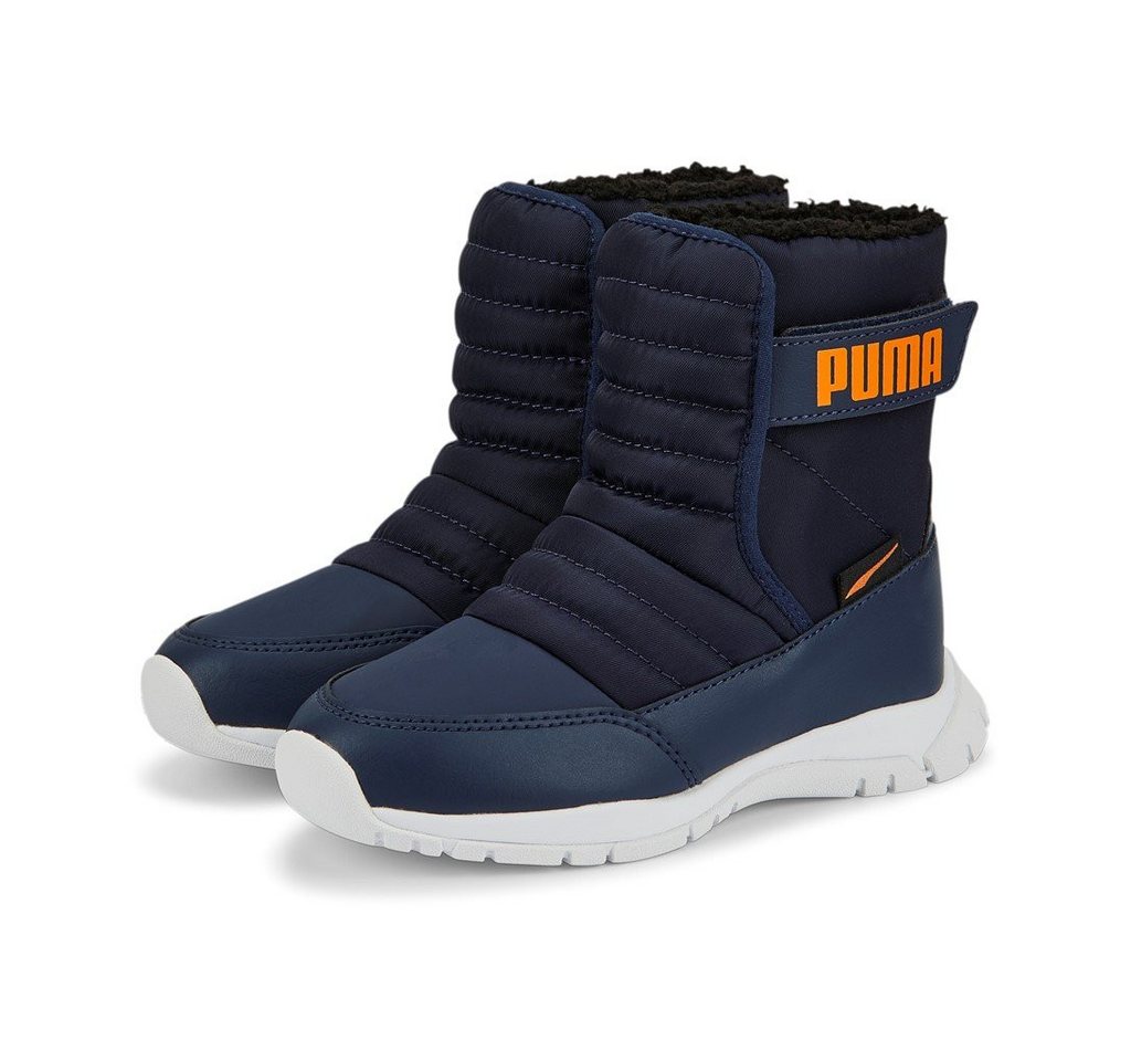 Puma Winterstiefel Nieve (wasserabweisend/gefüttert) peacoatblau Kinder Sneaker