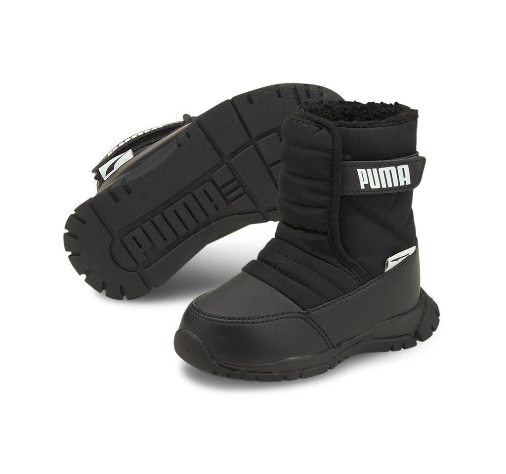 Puma Winterstiefel Nieve (wasserabweisend/gefüttert) schwarz/weiss Sneaker