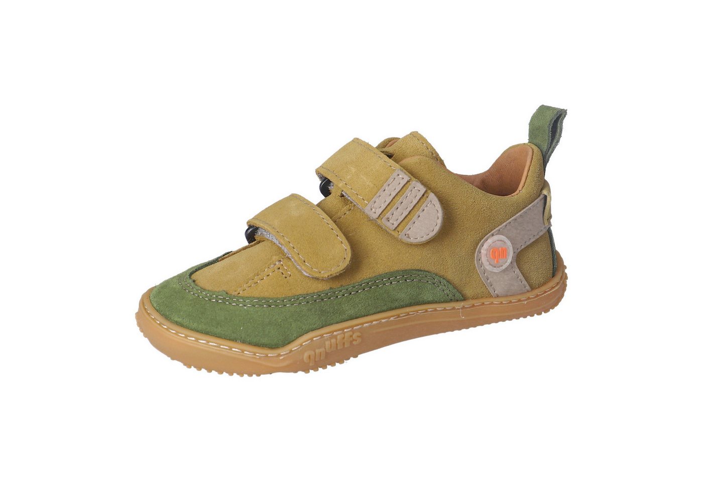 qnuffs Ahorn Barfußschuh Klettschuh, Kinderschuh mit Nullsprenung