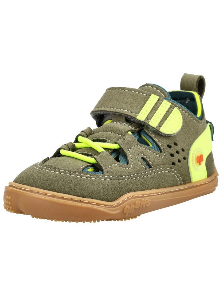 qnuffs Barfußschuhe Halbschuhe Lederimitat/Textil . Barfußschuh