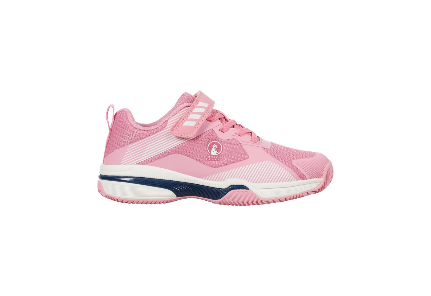 Quiet Please Match Velcro Clay - Sandplatzcourt Tennisschuh Tennisschuh (rosa)