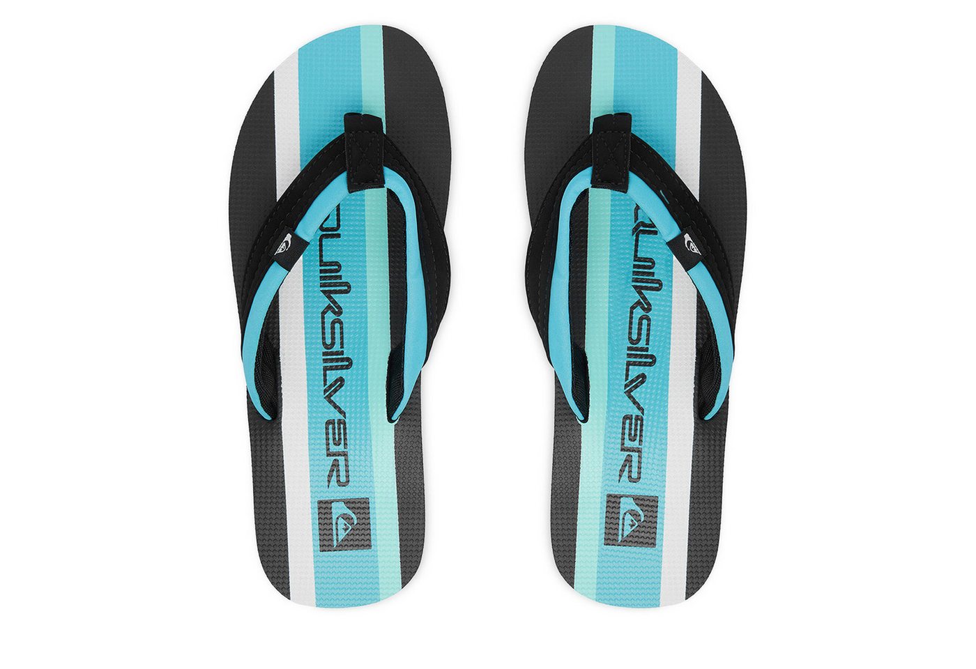 Quiksilver Flip-Flops für Jungen, Schwarz Badepantolette