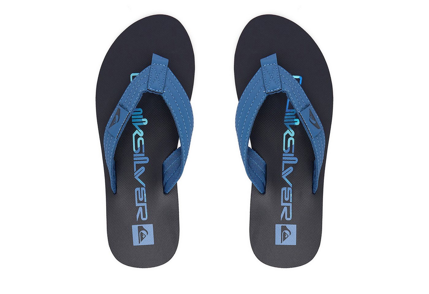 Quiksilver Herren-Flip-Flops, blau Badepantolette